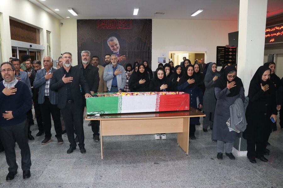 بهزیستی استان کرمان ؛ میزبان شهید گمنام