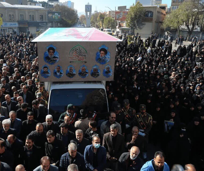 تشییع شهداء گمنام