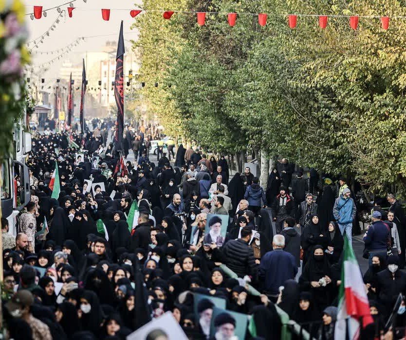 تشییع شهداء گمنام