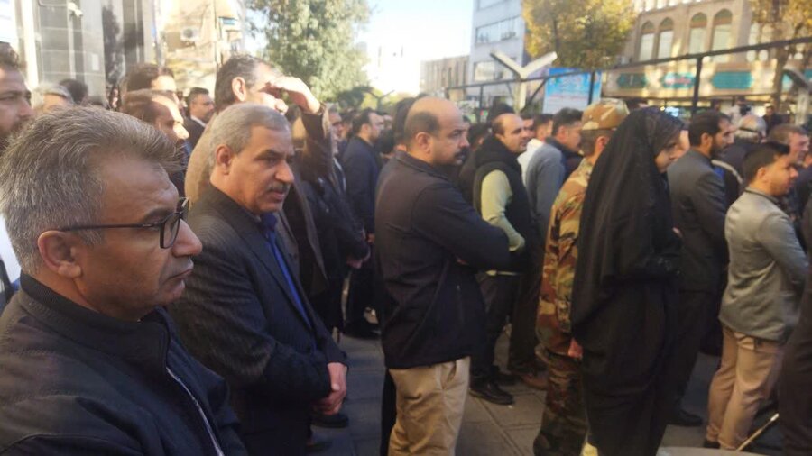 تشییع با شکوه شهدای گمنام دفاع مقدس در سنندج برگزار شد