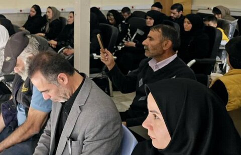 گزارش تصویری| مراسم عزاداری بانوی دو عالم حضرت فاطمه زهرا (س) در انجمن جامعه معلولین برگزار شد