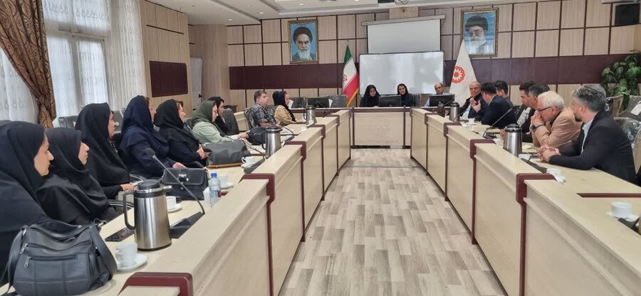 برگزاری جلسه مدیران و صاحبان امتیاز مراکز شبانه‌روزی توانبخشی با مدیرکل بهزیستی گلستان