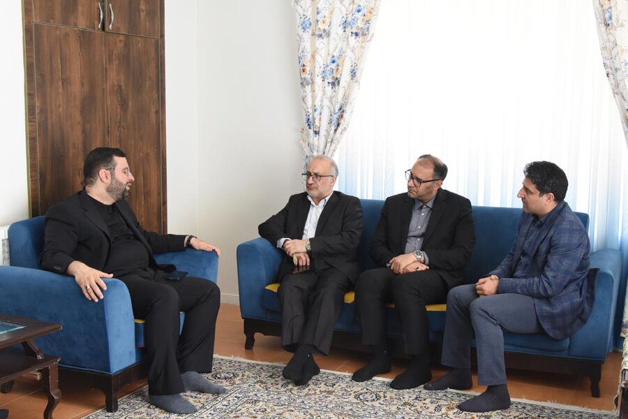 حضور رئیس منطقه ۱ سازمان بازرسی کشور در خانه دخترانه سلما