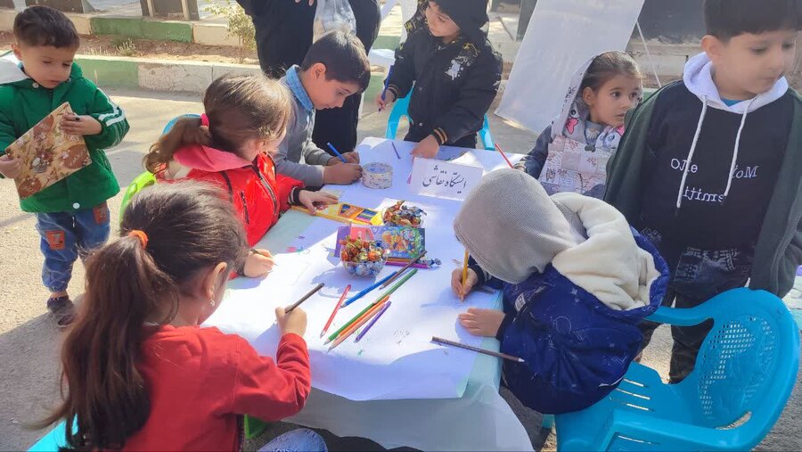 برخوار| اردوی جهادی "چتر خدمت-لبخند روستا" در روستای علی‌آباد ملاعلی برگزار شد