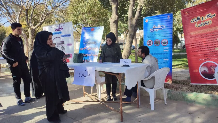 برخوار| اردوی جهادی "چتر خدمت-لبخند روستا" در روستای علی‌آباد ملاعلی برگزار شد