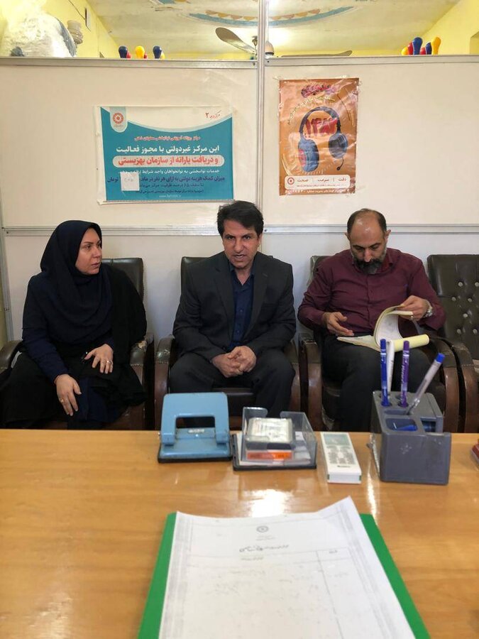 بازدید دادستان بهبهان از مراکز روزانه توانبخشی بهزیستی