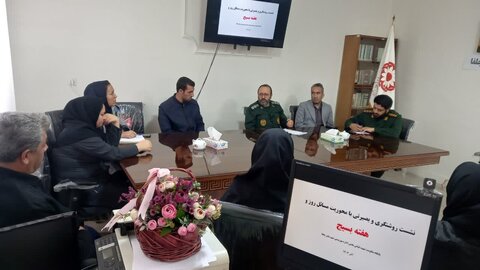 گزارش تصویری| حضور فرماندهی سپاه ناحیه جلفا در اداره بهزیستی