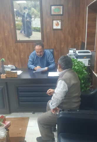 اشتهارد | ملاقات رئیس اداره بهزیستی شهرستان اشتهارد با جامعه هدف محترم