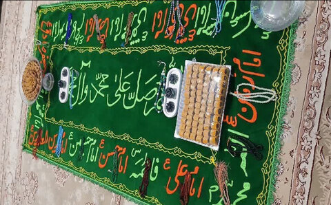 ساوجبلاغ | برگزاری مراسم عزاداری به مناسبت شهادت حضرت فاطمه زهرا (س) در خانه درخشان امام رضا (ع)