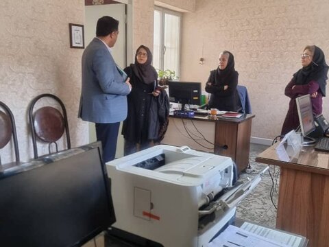بازدید کارشناس اداره پذیرش و هماهنگی بهزیستی کشور از استان فارس