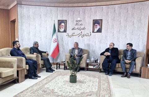 مدیرکل بهزیستی کردستان با فرماندار بانه دیدار کرد