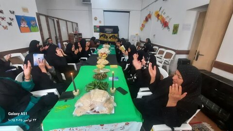 برگزاری مراسم سفره حضرت فاطمه‌زهرا (س)