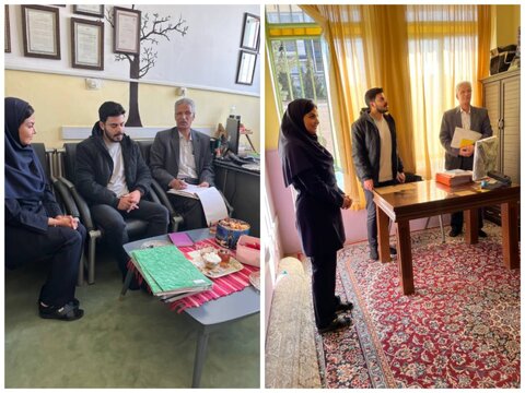 بازدید از خانه‌های کوچک معلولین ذهنی «عقیق» و «آرام» شهرستان بیرجند