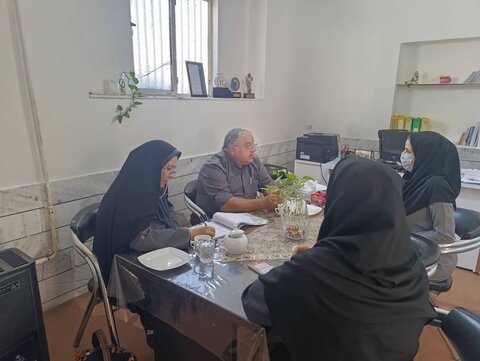 بازدید تیم حراست اداره بهزیستی شهرستان بیرجند از مرکز مثبت زندگی ۸۳۶