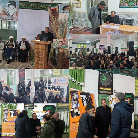 برپایی میز خدمت بهزیستی بشرویه در روستای فتح آباد