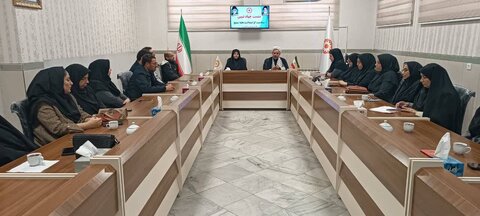 نشست جهاد تبیین در بهزیستی شاهین دژ