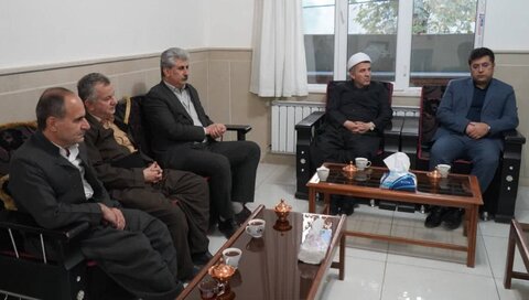 بازدید فرماندار ویژه، امام جمعه و رئیس اداره بهزیستی مهاباد از سه مرکز حمایتی شهرستان