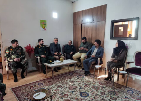 فردیس | بازدید اعضاء سپاه فردیس از مرکز خیریه نگهداری کودکان خیریه شریف