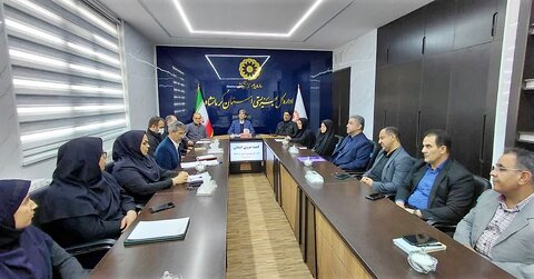 برگزاری کمیته نیروی انسانی بهزیستی استان