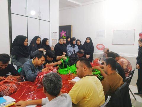 بازدید علمی دانشجویان روانشناسی دانشگاه پیام نور گتوند از مرکز توانبخشی صداقت