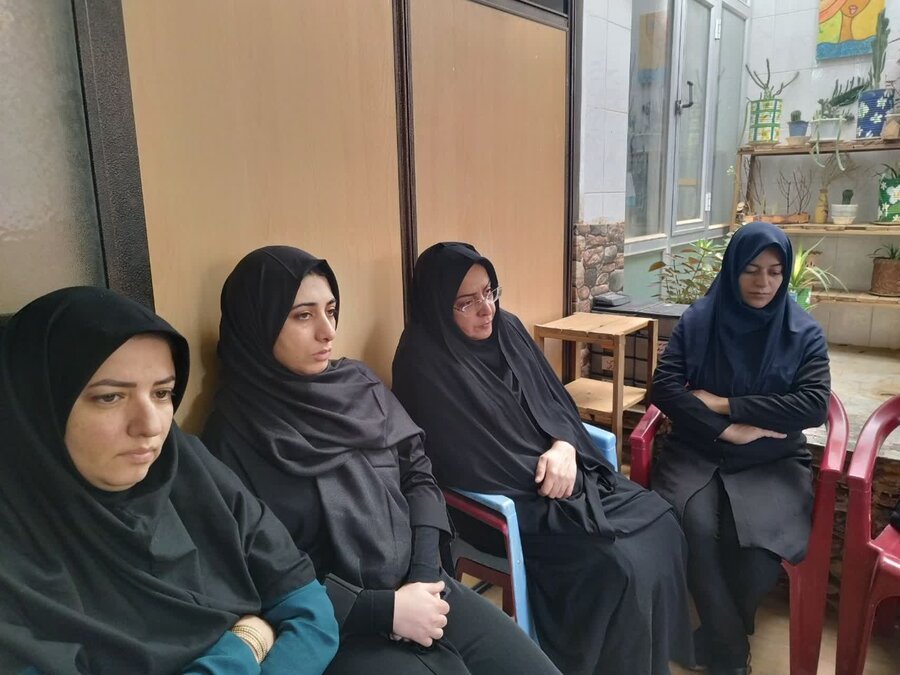 مراسم سوگواری حضرت فاطمه‌الزهرا (س) در مرکز خانه گل‌های مهریز برگزار شد