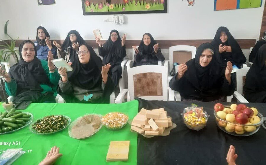 برگزاری مراسم سفره حضرت فاطمه‌زهرا (س)