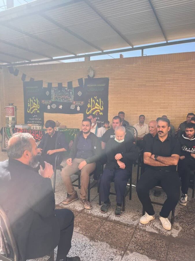 برگزاری موکب فاطمی در مرکز معلولین تلاش