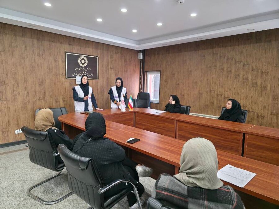 شهرقدس | برگزاری کارگاه آموزشی «منع خشونت علیه زنان» ویژه زنان سرپرست خانوار در بهزیستی 