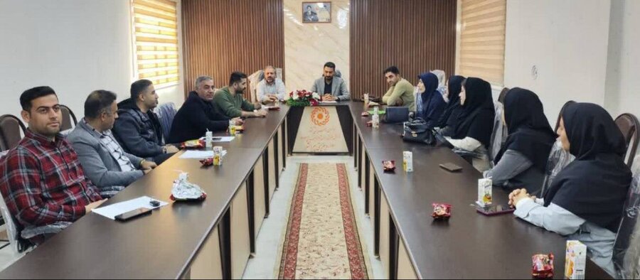 برگزاری جلسه برنامه‌ریزی هفته معلولین با حضور مراکز روزانه توانبخشی و مراکز مثبت زندگی در بهزیستی پیرانشهر