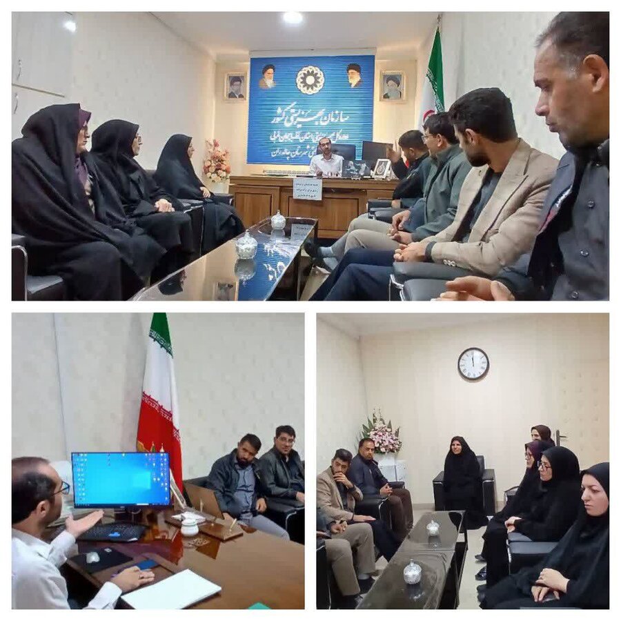 برگزاری جلسه هماهنگی برای ارائه برنامه کاری بهزیستی به فرمانداری چالدران