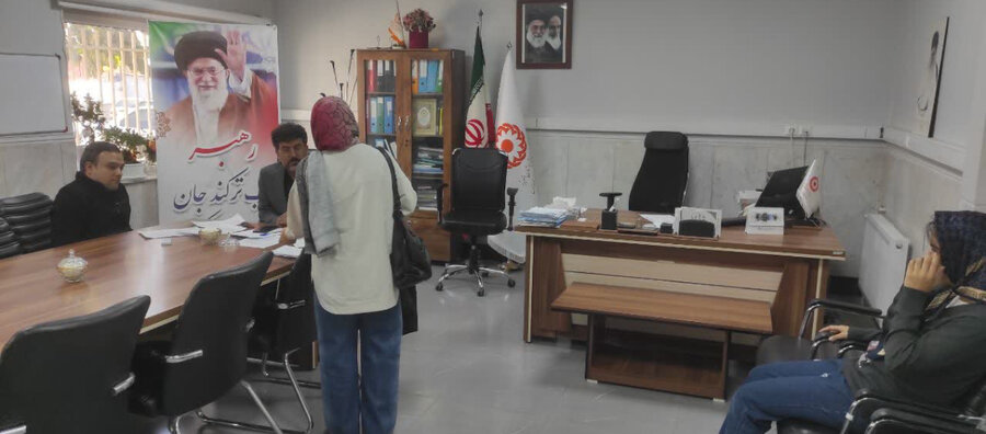 فردیس | ملاقات رئیس اداره بهزیستی شهرستان فردیس با جامعه هدف محترم