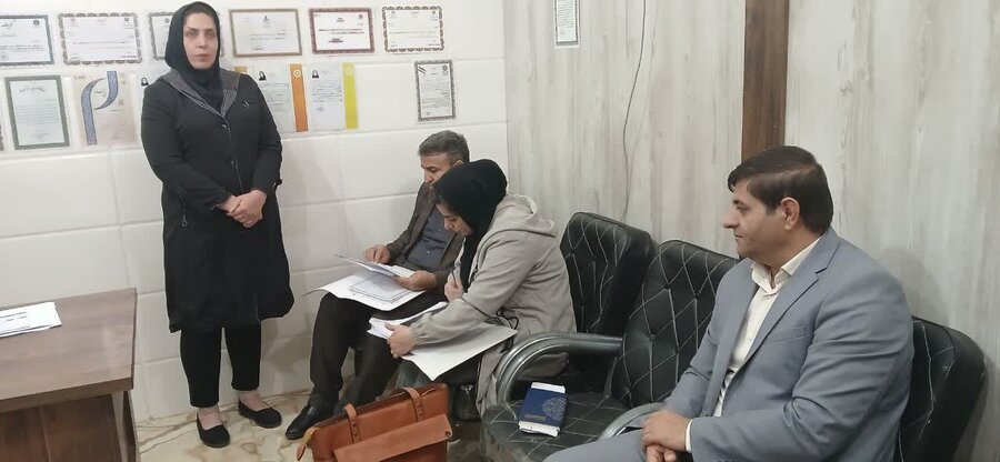 تیم مدیریت عملکرد از مراکز تابعه بهزیستی دهگلان بازدید کردند
