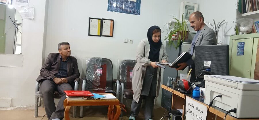تیم مدیریت عملکرد از مراکز تابعه بهزیستی دهگلان بازدید کردند
