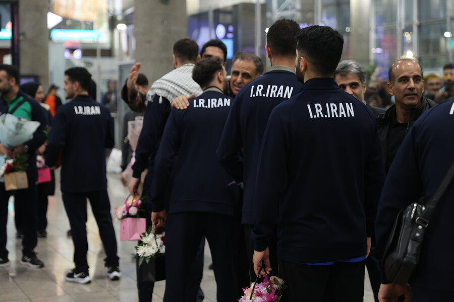 استقبال از کاروان ورزشی ناشنوایان