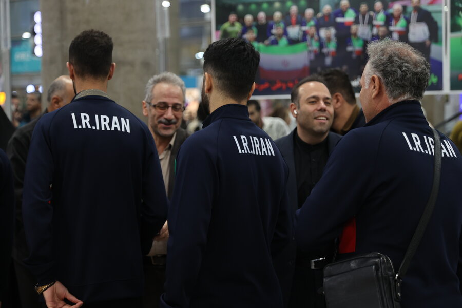 استقبال از کاروان ورزشی ناشنوایان