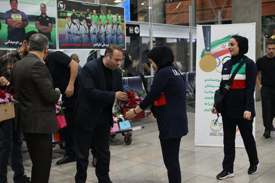 گزارش تصویری/استقبال از کاروان ورزشی ناشنوایان مدال‌آور در مسابقات جهانی ۲۰۲۵