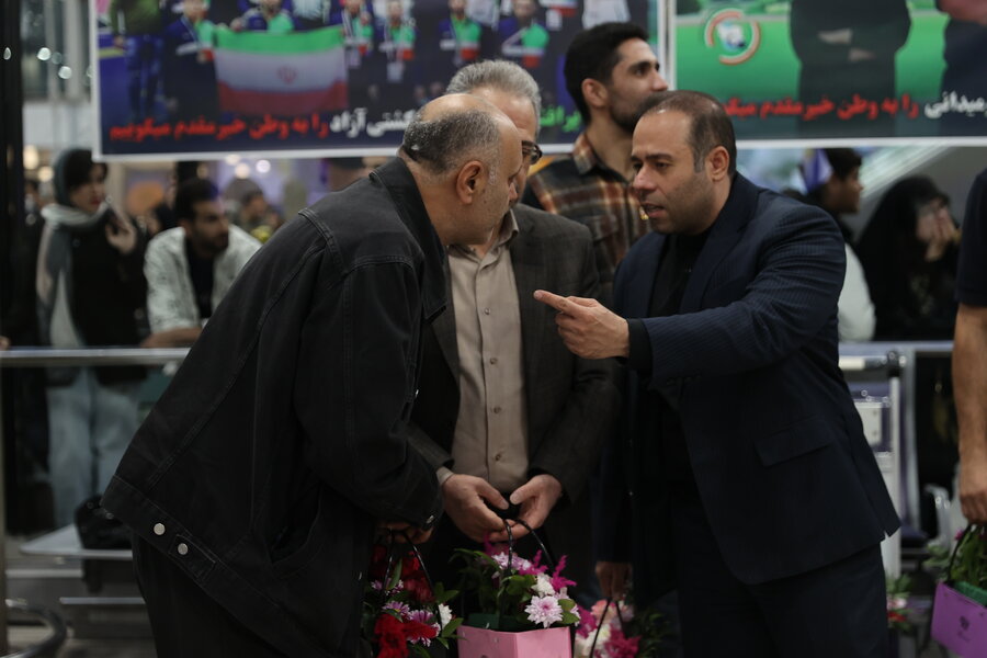 استقبال از کاروان ورزشی ناشنوایان