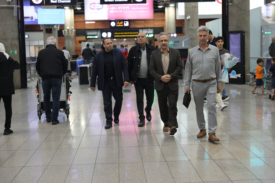 استقبال از کاروان ورزشی ناشنوایان