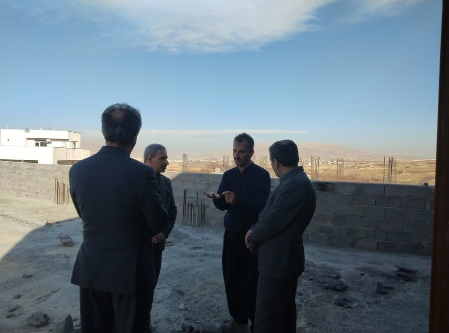 بازدید مدیرکل بهزیستی کردستان از پروژه مرکز جامع حمایت از کودکان اتیسم