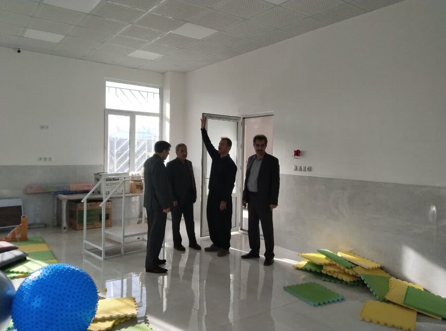 بازدید مدیرکل بهزیستی کردستان از پروژه مرکز جامع حمایت از کودکان اتیسم