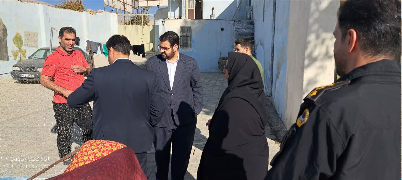 بازدید سرزده دادستان از مراکز اقامتی و کمپهای ترک اعتیاد ماده ۱۵ نهاوند