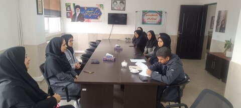 بازدید مسئول بازرسی اداره کل از بهزیستی شهرستان آزادشهر