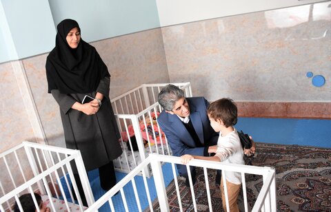 بازدید مدیرکل بهزیستی از شیرخوارگاه معتضدی
