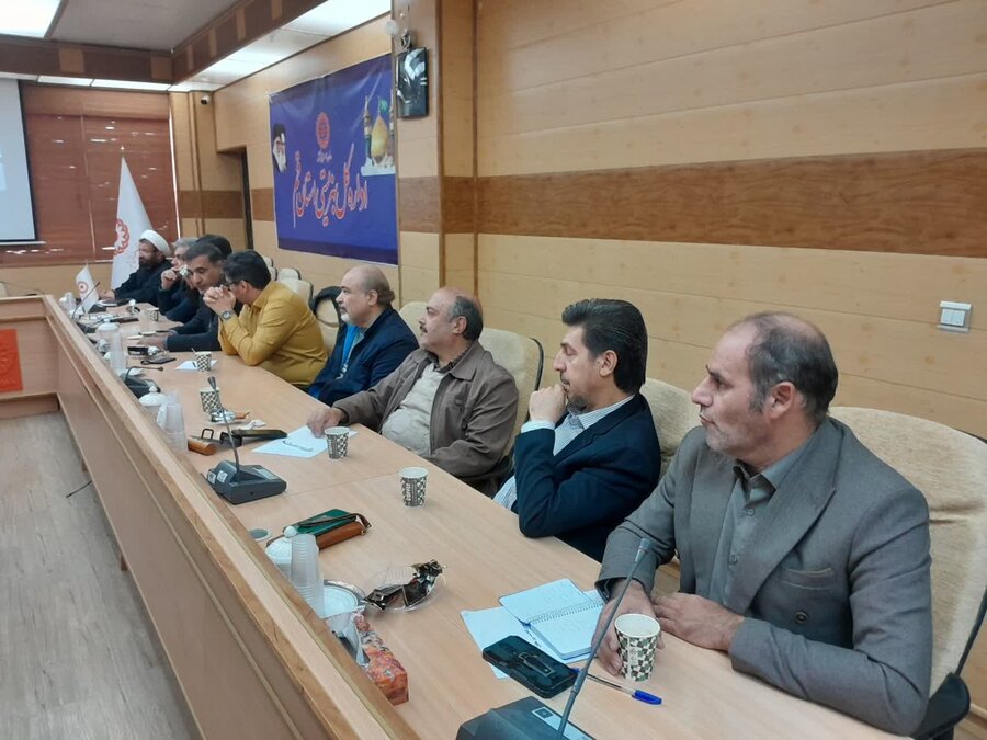 تشکیل جلسه شورای معاونین بهزیستی قم و ارتباط ویدئوکنفرانسی با بهزیستی کشور