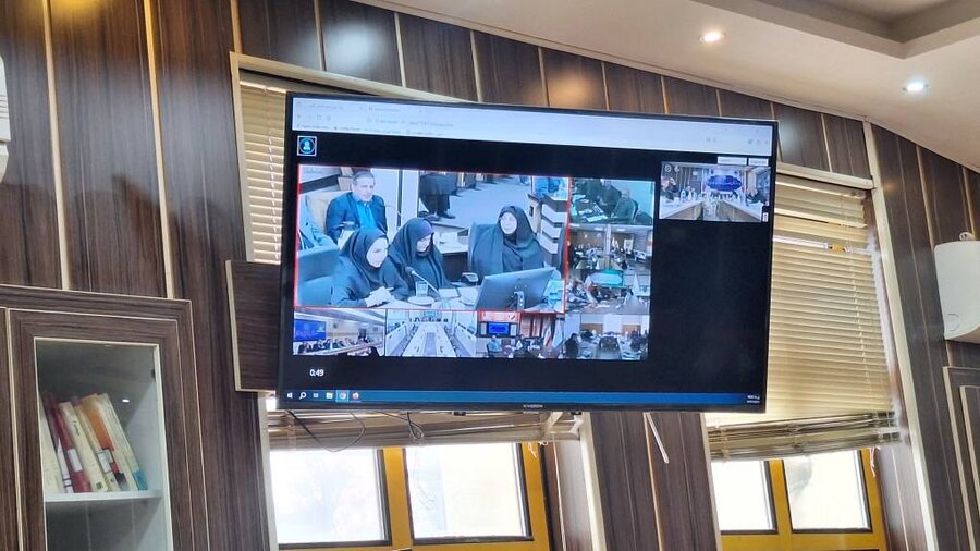 برگزاری نشست شورای معاونین بهزیستی گیلان همزمان با ویدئوکنفرانس وزیر تعاون، کار و رفاه اجتماعی