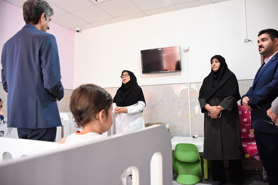 بازدید از شیرخوارگاه معتضدی