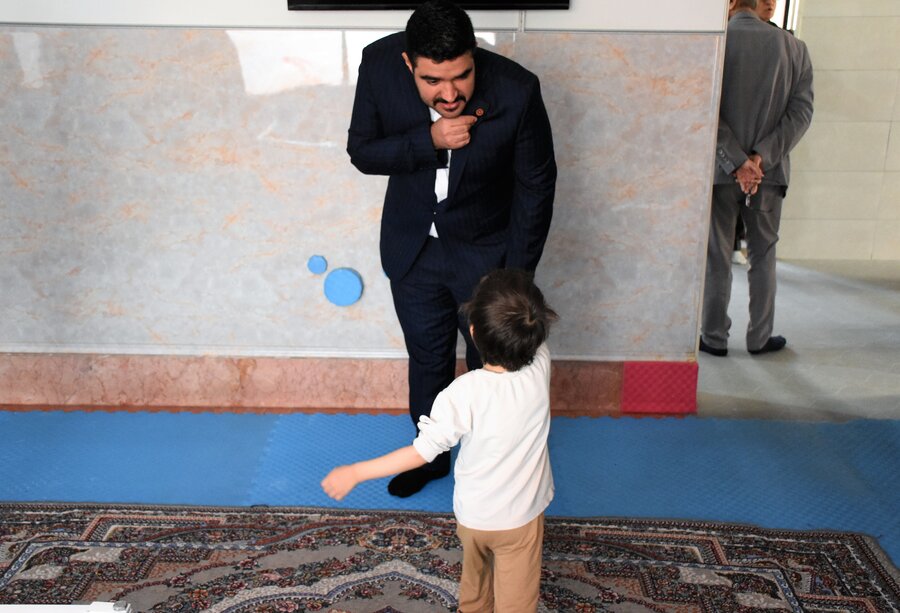 بازدید از شیرخوارگاه معتضدی