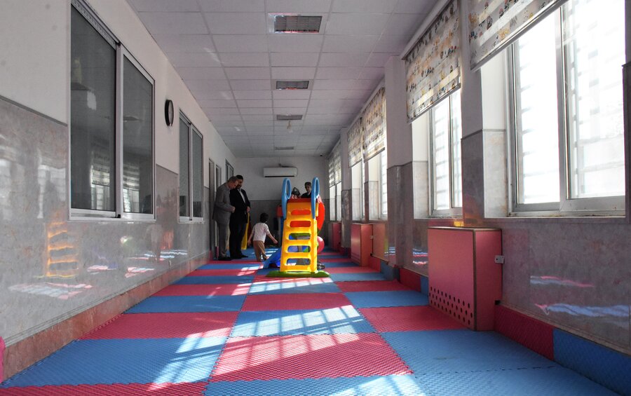 بازدید از شیرخوارگاه معتضدی