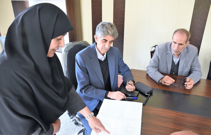 بازدید از شیرخوارگاه معتضدی