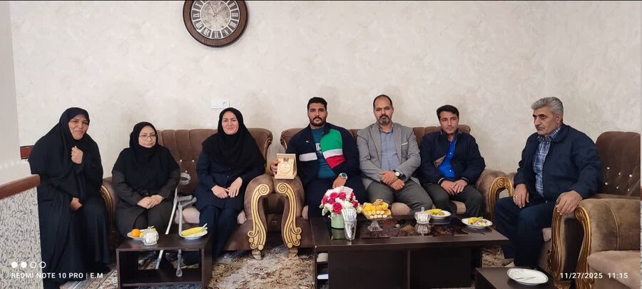 قدردانی بهزیستی از مدال‌آوری محمدرضا شعبانی در المپیک ناشنوایان